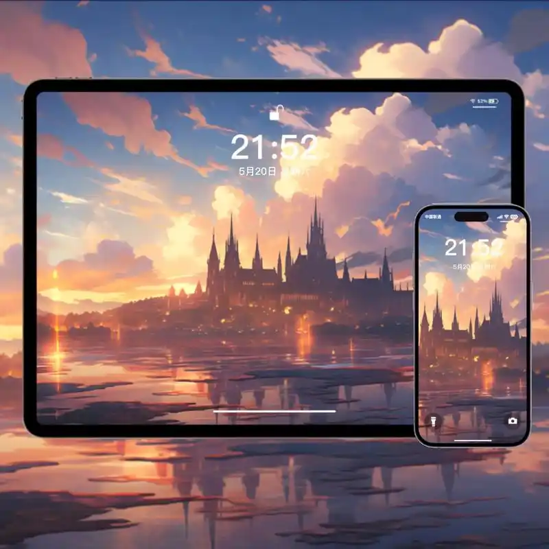 4k壁纸|哈利波特|霍格沃茨的日落黄昏.#哈利波特  #霍格 - 抖音