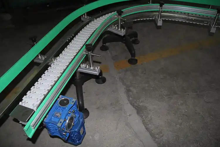 非标定制s型柔性链输送线工业生产流水线输送设备食品输送机pom链