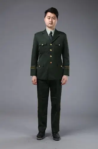 wj干部春秋常服套装 劳保工作服工作制服