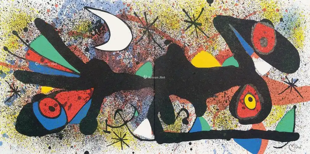 01101980年作原创彩色版画