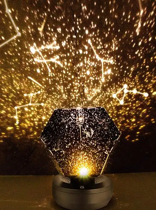星空投影灯浪漫梦幻旋转星光灯卧室床头满天星夜光灯生日礼物礼品