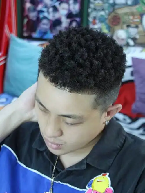 afro 经典～#重庆脏辫  #重庆美式脏辫  #黑人烫