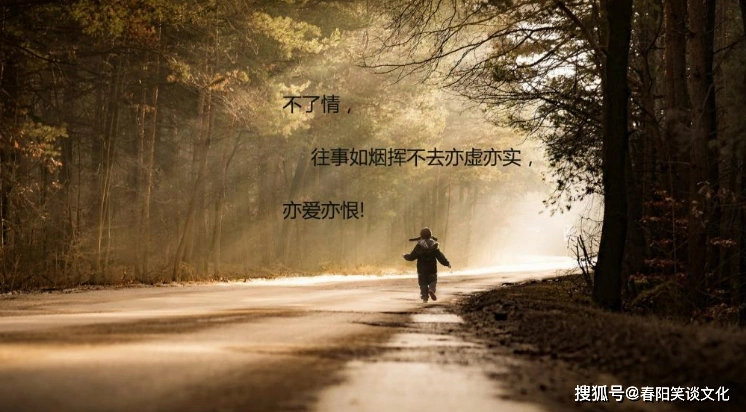 抖音很火的刺痛人心的话感情不够洒脱所以你才那么不快乐