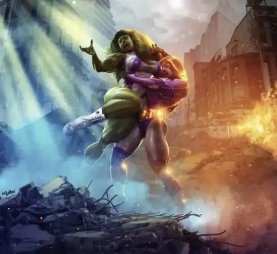 漫威女浩克体形被吐槽太瘦导演人家还要谈恋爱呢