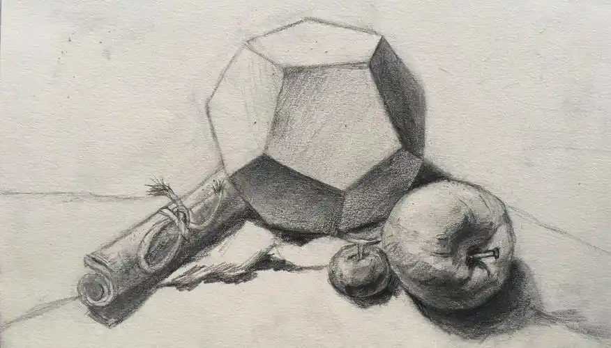 2020年秋季素描五级9班作品展