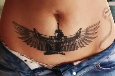 最新妊娠纹纹身图片