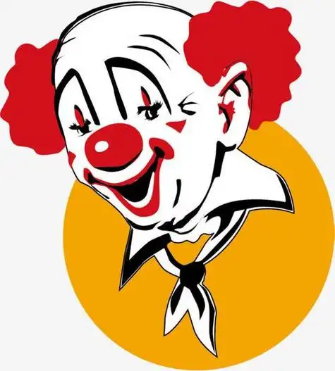 动漫小丑男头像图片