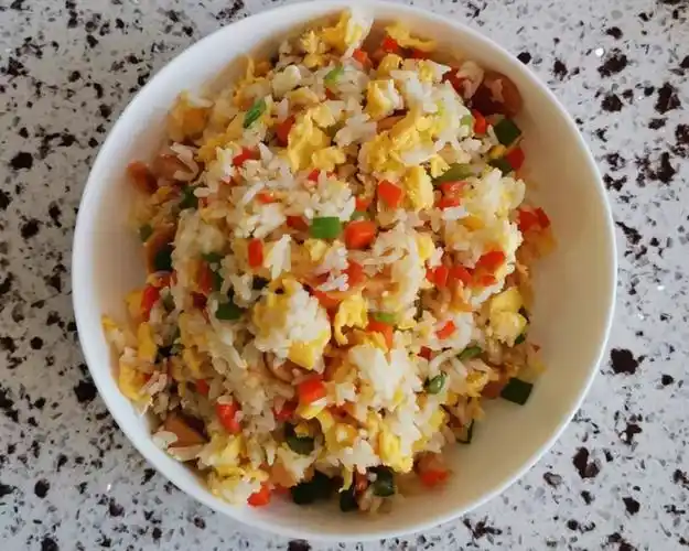 猪油蛋炒饭的做法