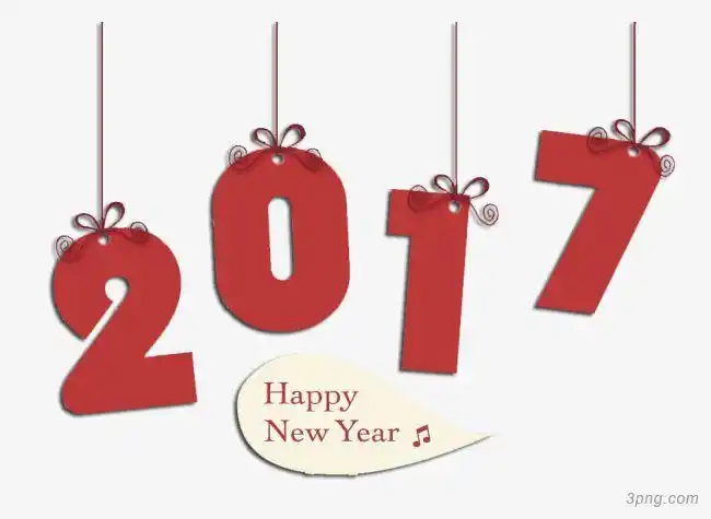 2017新年数字挂件装饰