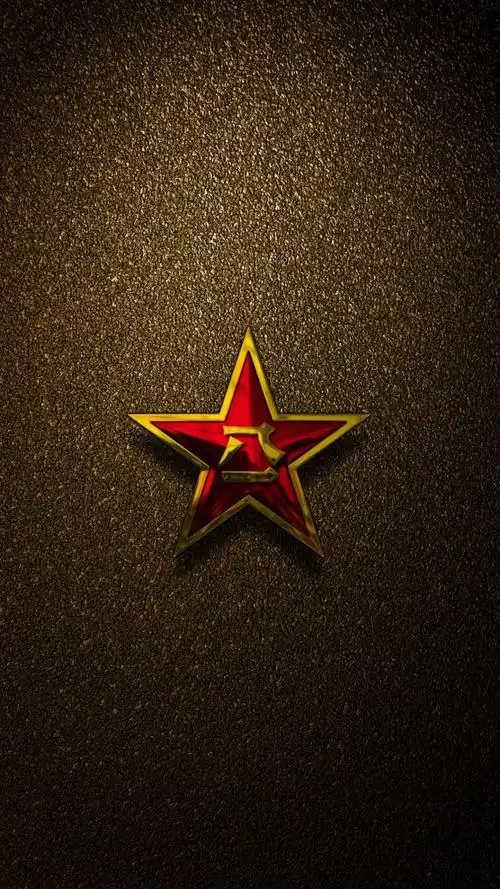 八一军徽金色磨砂背景