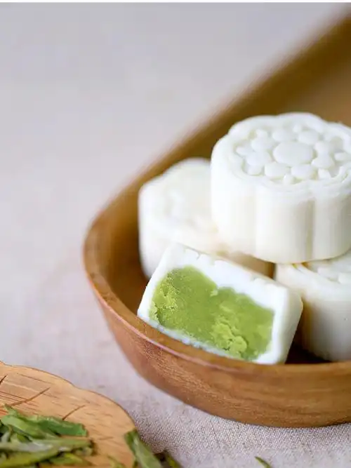 手工新鲜龙井茶糕点传统老式点心南宋古法宫廷糕点下午茶礼盒5枚