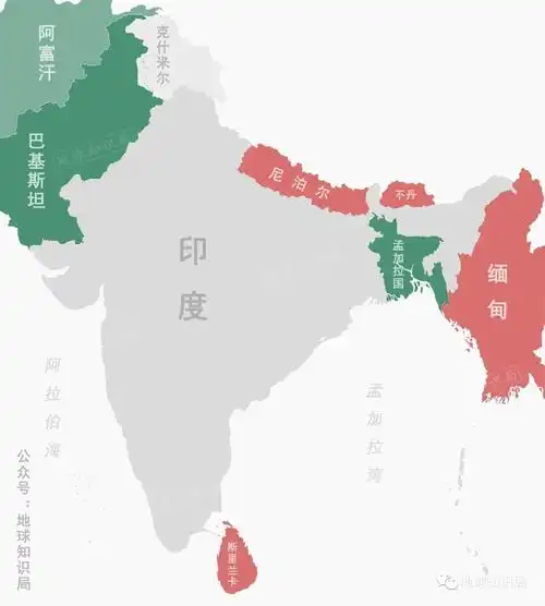 印度是当之无愧的巨无霸,无论是从领土面积还是从人口上看,印度在这个