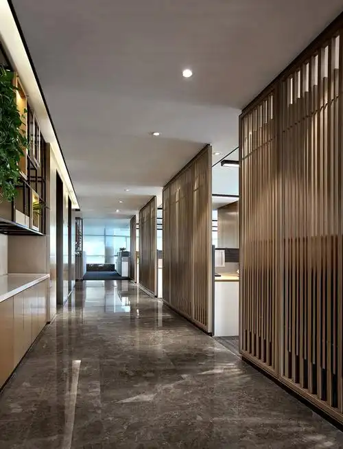 药业公司办公室装修设计效果图