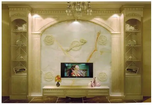 玉品轩玉石背景墙