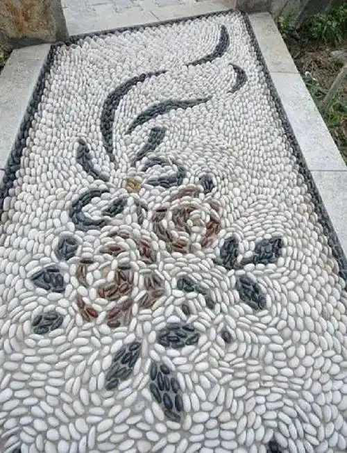 鹅卵石景观分享