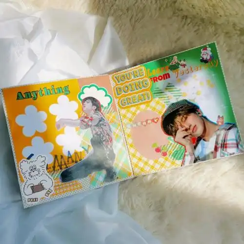 追星手帐拼贴之蔡徐坤