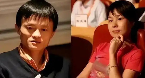 马云老婆的正面照被曝光气质不输奶茶妹妹难怪马云这么专情