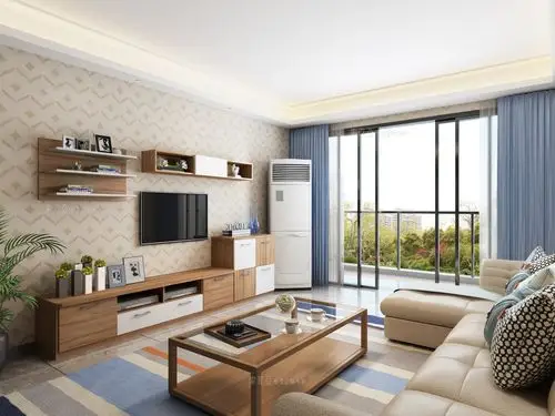 索菲亚电视柜定制效果图.客厅装修效果图片大全-索菲亚商城