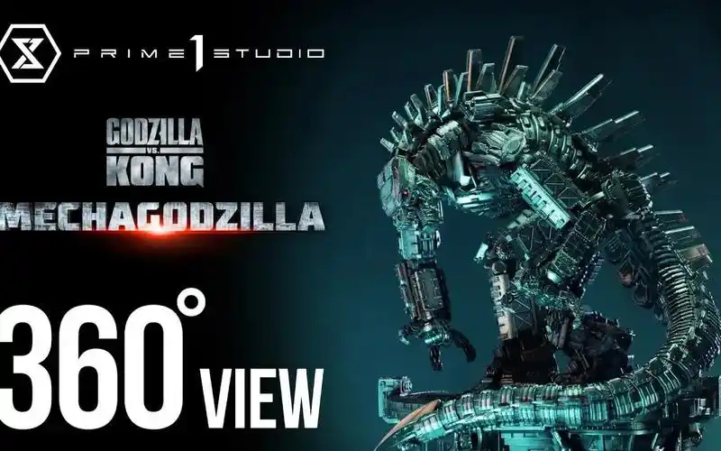 prime 1 studios 机械哥斯拉360度展示!