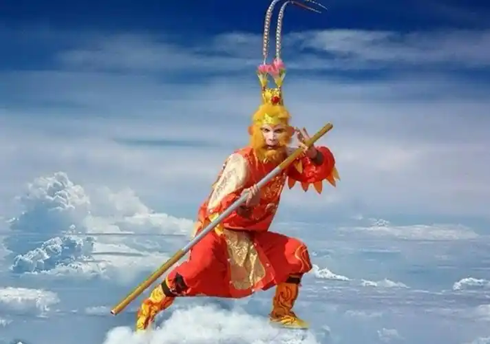 我们熟悉的86版《西游记》,金箍棒是用这个办法变大变小的_孙悟空