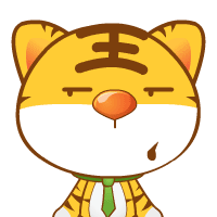 小老虎吉祥物 表情设计