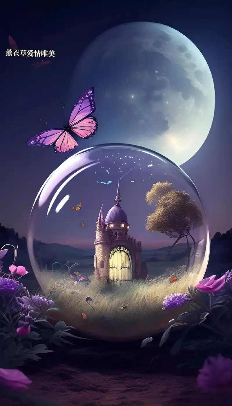 薰衣草爱情唯美