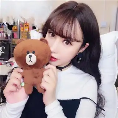 超可爱女生长发头像精选