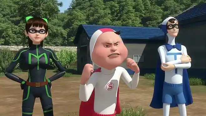 咖宝车神:合体捣蛋机器人,罐头机器人升级,大哥被嫌弃机器人?