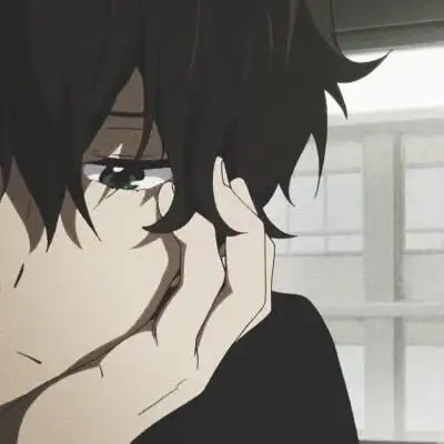 抑郁头像动漫男伤感男头