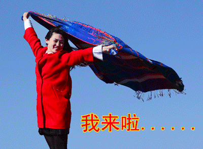 真人美女聊天搞笑动态微信表情图片