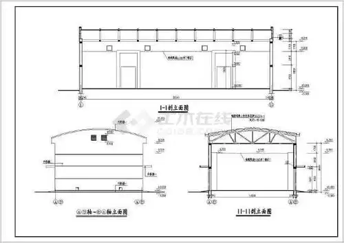 粮食仓库建筑结构施工全套方案设计图