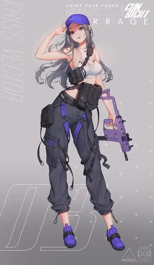 yunjeong 女性角色原画动漫游戏参考 335p-日韩画风-资源素材-cg插画