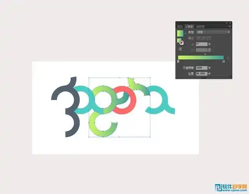 ai制作logo实例教程