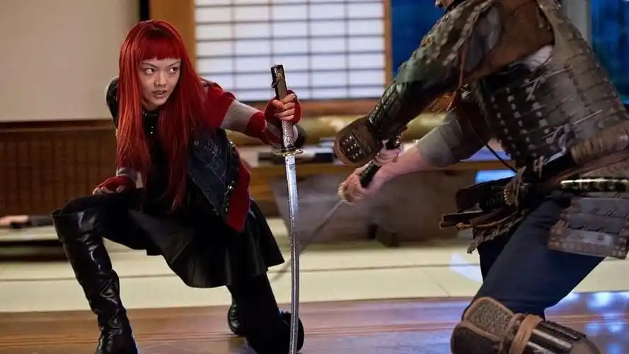 《金刚狼2》的这位小姐姐实在太帅了!