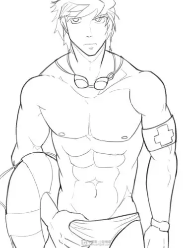 黑无常rh-15-229肌肉穿插线条训练—美术基础线条的提升