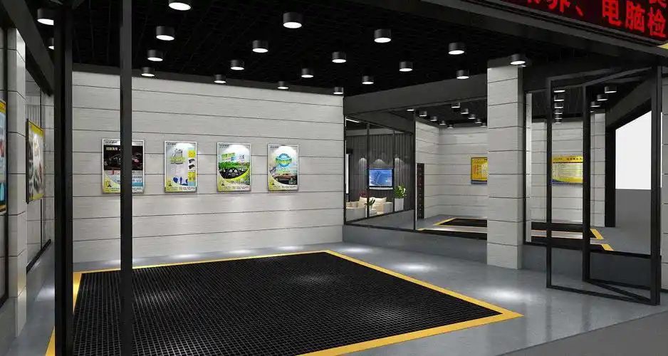 重庆汽车美容店装修设计效果图汽车美容店装修公司