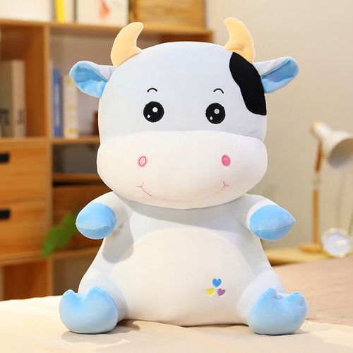 天智星大娃娃陪睡女生超大粉红可爱奶牛公仔牛大号牛娃娃生肖牛新年