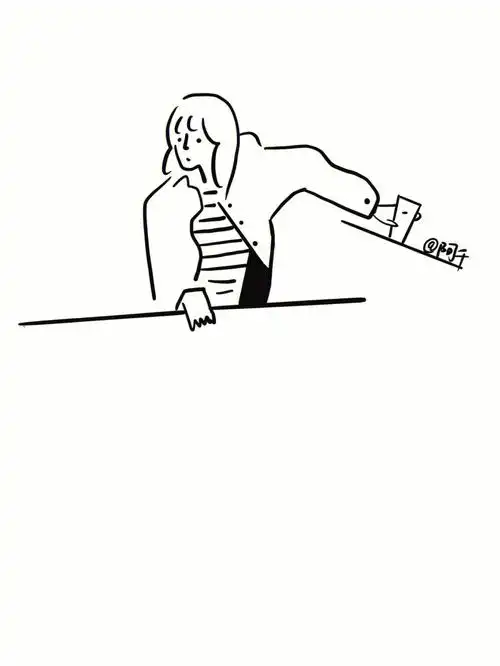 极简手绘临摹day75含过程