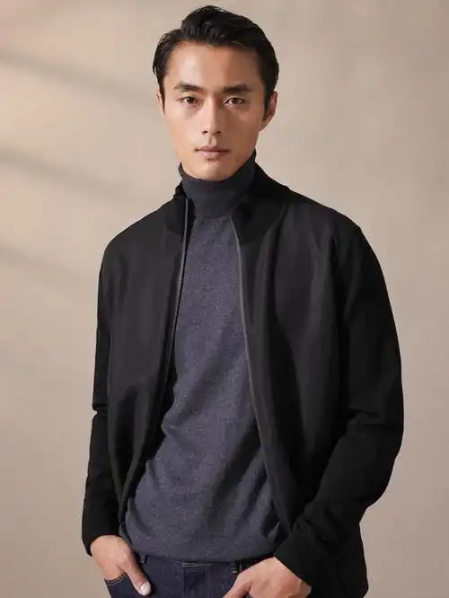 男模一哥赵磊拍摄massimo dutti新年系广告