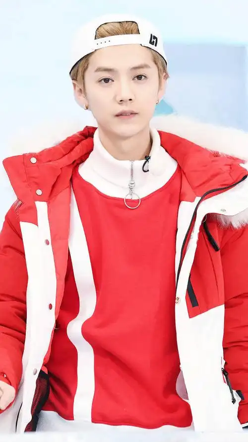 奔跑吧鹿晗滑冰帅气图片36