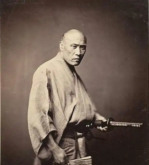 老照片揭秘真实的日本武士凶光毕现杀气腾腾有人直言又矮又狠