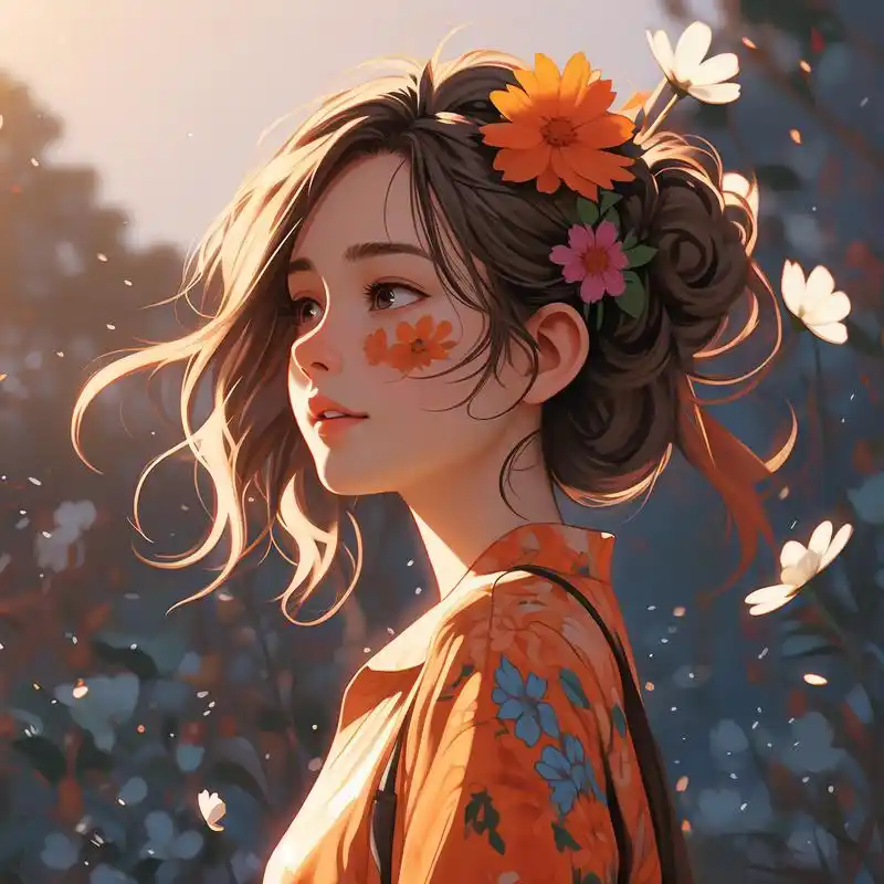 ins风女生头像95高级氛围感拉满