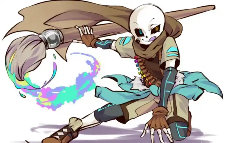 ink!sans战(最后不知道怎么了,一直是cross)