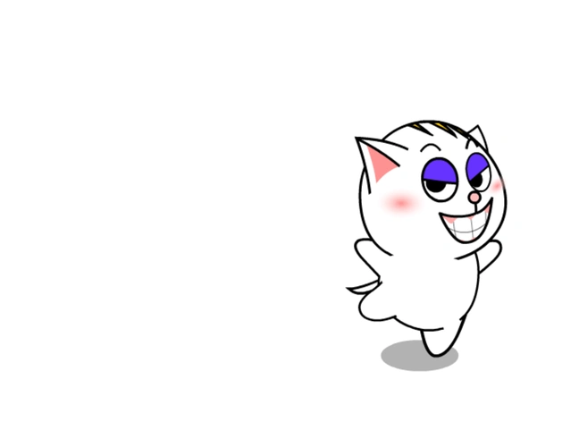 卡通猫咪flash动画素材