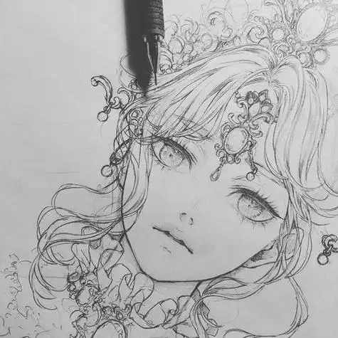 教你画好看的简易画如何画出好看的小猫咪画画女孩画画女孩画画女孩