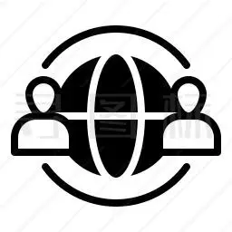 社会网络图标