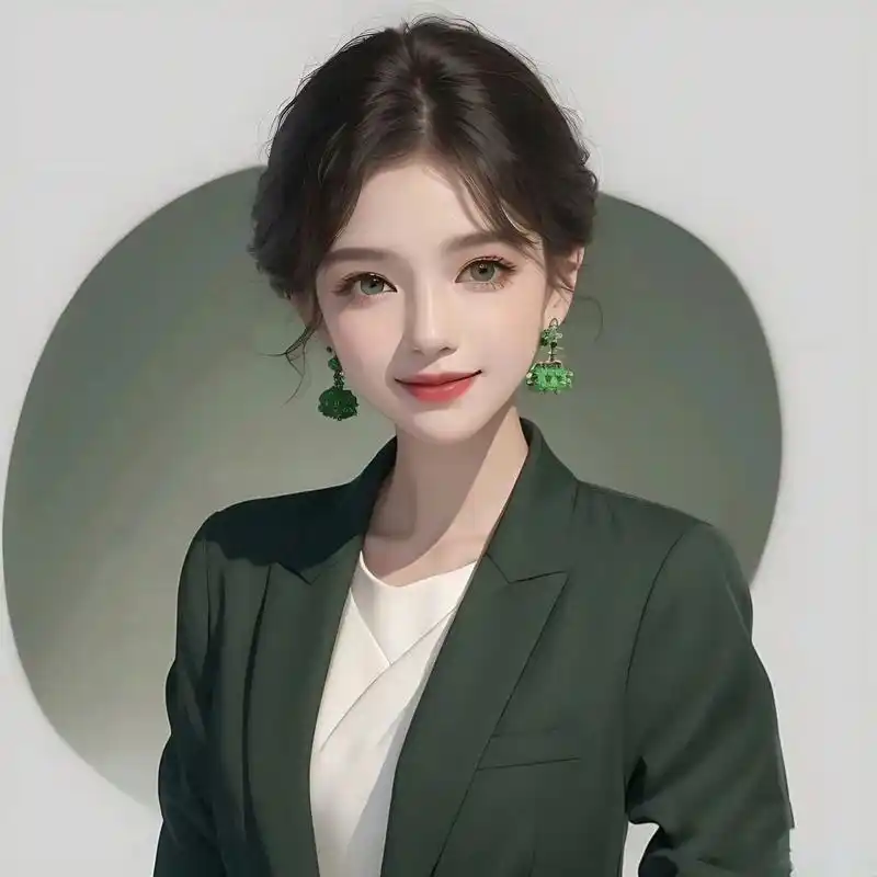 金秋图文动态创作节# #动漫头像和壁纸# 优雅气质短发女生专属头