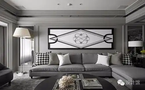 黑白灰风格的装修高冷与高贵并存