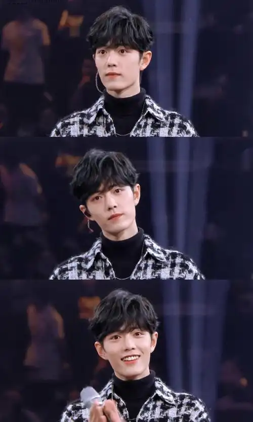 肖战三宫格壁纸