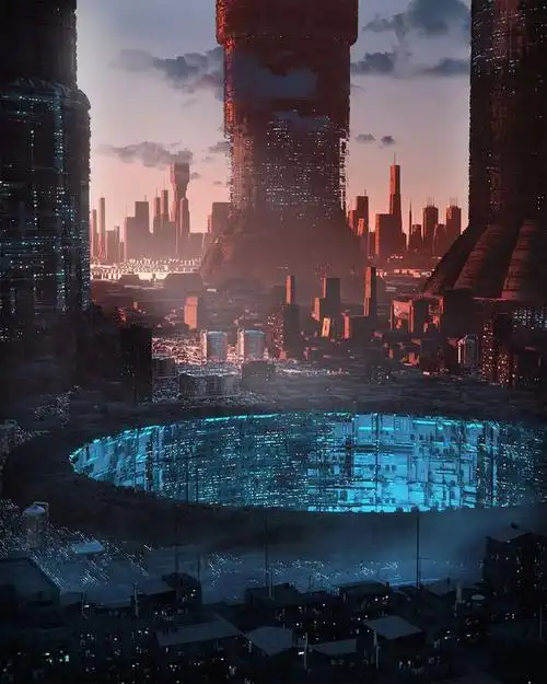 这位3d艺术家将赛博朋克世界呈现在我们眼前他的每一幅插画都蕴含着一